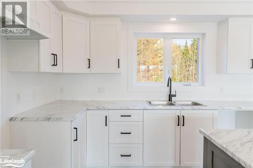 1026 Piper Glen Road, Minden, ON - Indoor Photo Showing Kitchen With Double Sink