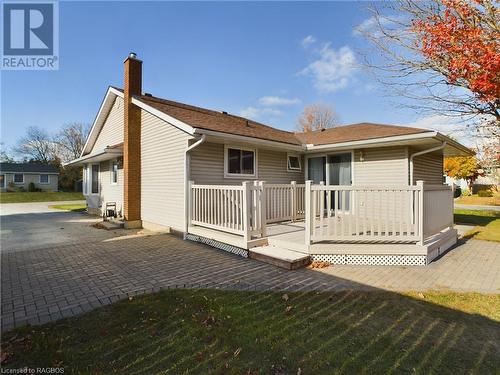 495 Ridge Street, Port Elgin, ON - Outdoor With Deck Patio Veranda