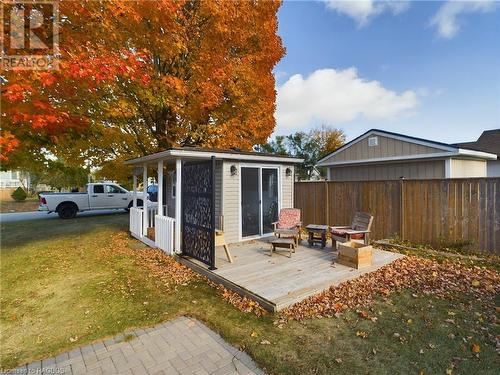 495 Ridge Street, Port Elgin, ON - Outdoor With Deck Patio Veranda