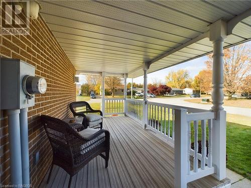 495 Ridge Street, Port Elgin, ON - Outdoor With Deck Patio Veranda With Exterior