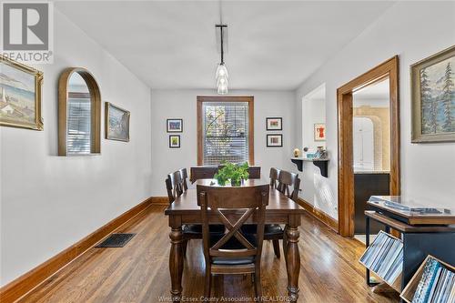 1225 Chilver, Windsor, ON - Indoor Photo Showing Dining Room