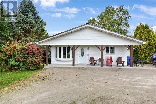 Welcome home! Beautiful covered porch. Exterior painted 2023. - 58 County Road 40 Road, Athens, ON - Outdoor