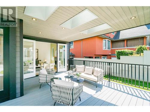 437 Elmer Street, New Westminster, BC - Outdoor With Deck Patio Veranda With Exterior