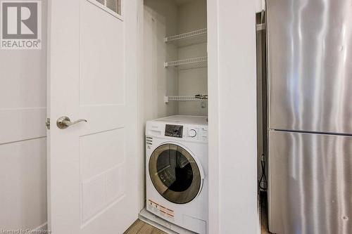 Washer/Dryer Combo - 110 Fergus Avenue Unit# 124, Kitchener, ON - Indoor Photo Showing Laundry Room