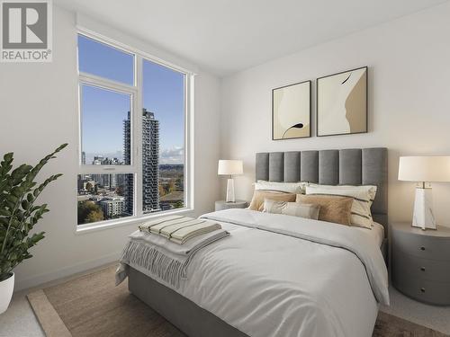 2107 4168 Lougheed Highway, Burnaby, BC - Indoor Photo Showing Bedroom