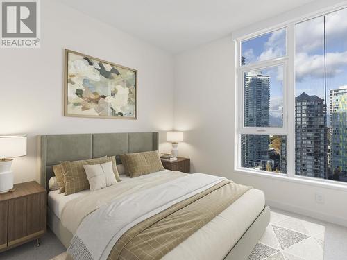 2107 4168 Lougheed Highway, Burnaby, BC - Indoor Photo Showing Bedroom