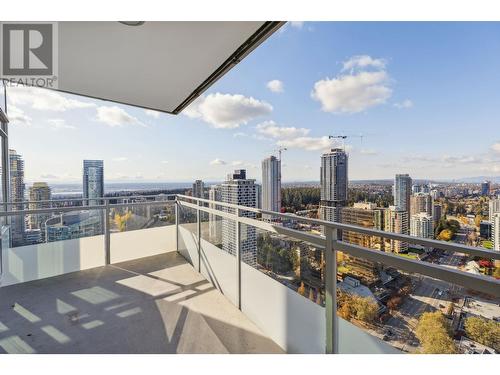 3205 4508 Hazel Street, Burnaby, BC - Outdoor With Balcony With View With Exterior