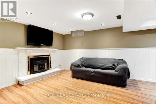 56 Knicely Road, Barrie, ON - Indoor Photo Showing Living Room With Fireplace