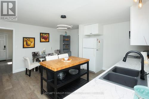 195 William Street N, Kawartha Lakes (Lindsay), ON - Indoor Photo Showing Kitchen With Double Sink