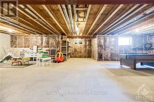 541 Osmond Daley Drive, Ottawa, ON - Indoor Photo Showing Basement