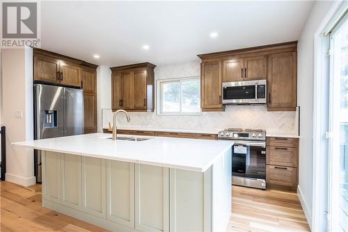 53 Coal Dock Road, Nairn Centre, ON - Indoor Photo Showing Kitchen With Stainless Steel Kitchen With Upgraded Kitchen