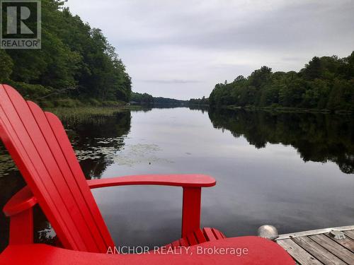 Main Dock View - 550 Shawanaga Lake, Mcdougall, ON - Outdoor With Body Of Water With View