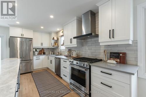 95 Golfview Court, London, ON - Indoor Photo Showing Kitchen With Stainless Steel Kitchen With Upgraded Kitchen