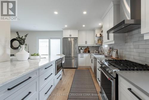 95 Golfview Court, London, ON - Indoor Photo Showing Kitchen With Stainless Steel Kitchen With Upgraded Kitchen