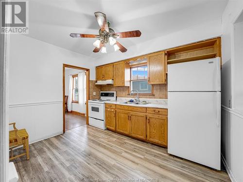 3999 Grand Marais, Windsor, ON - Indoor Photo Showing Kitchen With Double Sink