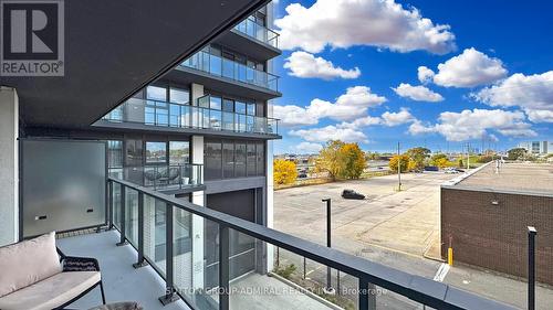 302 - 36 Zorra Street, Toronto, ON - Outdoor With Balcony With View