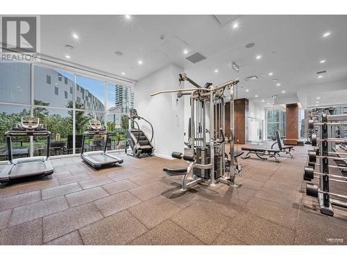 5507 4510 Halifax Way, Burnaby, BC - Indoor Photo Showing Gym Room