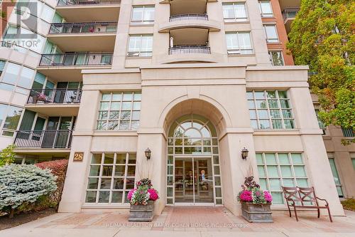 815 - 28 William Carson Crescent, Toronto, ON - Outdoor With Balcony With Facade