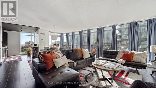 612 - 10 Capreol Court, Toronto, ON - Indoor Photo Showing Living Room