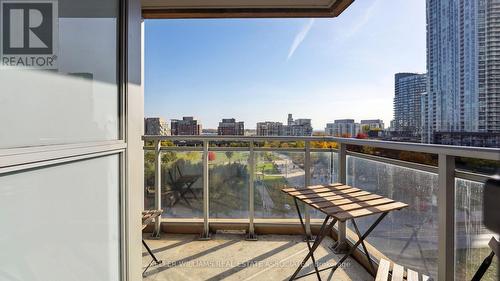 612 - 10 Capreol Court, Toronto, ON - Outdoor With Balcony With View With Exterior