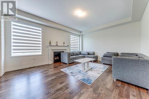 3038 Hollyberry Trail, Pickering, ON - Indoor Photo Showing Living Room With Fireplace