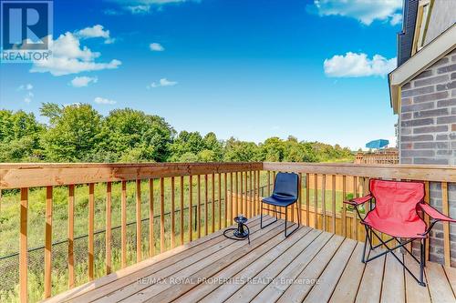 3038 Hollyberry Trail, Pickering, ON - Outdoor With Deck Patio Veranda