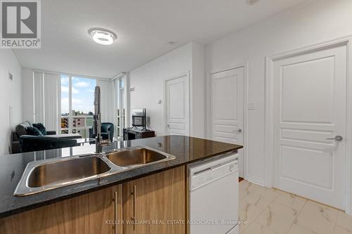 1106 - 3515 Kariya Drive, Mississauga, ON - Indoor Photo Showing Kitchen With Double Sink