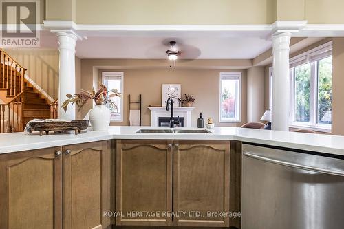 71 James Govan Drive, Whitby, ON - Indoor Photo Showing Kitchen With Double Sink