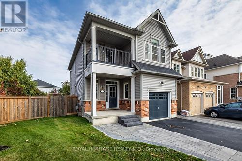 71 James Govan Drive, Whitby, ON - Outdoor With Balcony With Facade