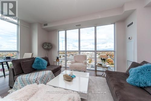 1903 - 1328 Birchmount Road, Toronto, ON - Indoor Photo Showing Living Room