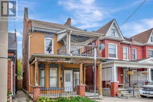 304 Emerald Street N, Hamilton, ON - Outdoor With Deck Patio Veranda With Facade