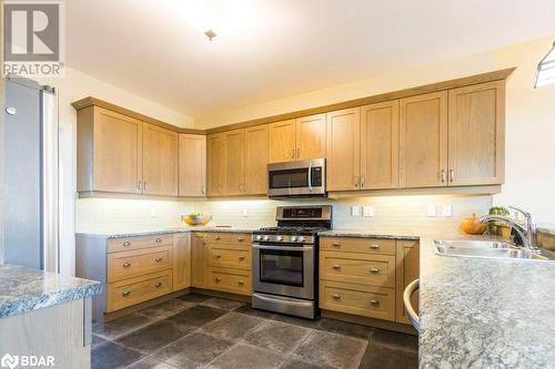 45 Chestnut Drive, Belleville, ON - Indoor Photo Showing Kitchen With Double Sink