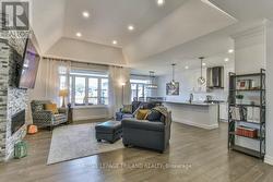 Open Concept Family Room, Kitchen and Dining - 