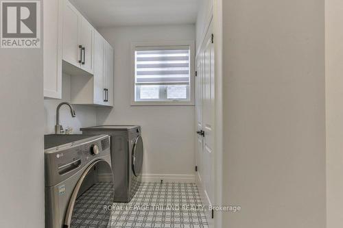 Main Floor Laundry Room and Storage - 88 Foxborough Place, Thames Centre (Thorndale), ON - Indoor Photo Showing Laundry Room