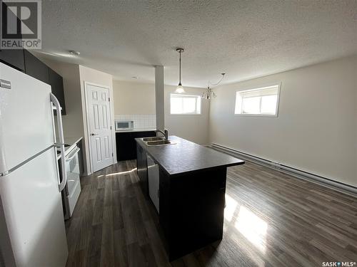 104 Railway Avenue E, Kindersley Rm No. 290, SK - Indoor Photo Showing Kitchen With Double Sink