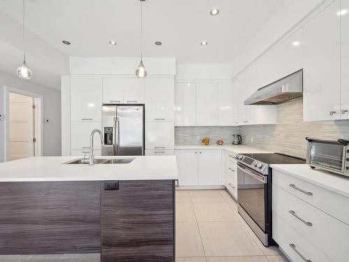 Coin-repas - 4092 Rue Cartier, Montréal (Le Plateau-Mont-Royal), QC - Indoor Photo Showing Kitchen With Double Sink With Upgraded Kitchen