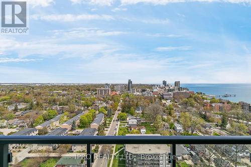 2002 - 500 Brock Avenue, Burlington, ON - Outdoor With Body Of Water With Balcony With View