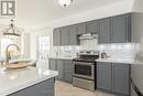 110 Puttingedge Drive, Whitby (Rolling Acres), ON  - Indoor Photo Showing Kitchen With Double Sink With Upgraded Kitchen 