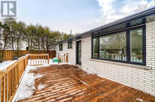 360 Bishopsgate #Bsmt Road, Brant, ON - Outdoor With Deck Patio Veranda With Exterior