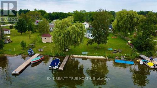 5632 Penetanguishene Road, Springwater, ON - Outdoor With Body Of Water With View