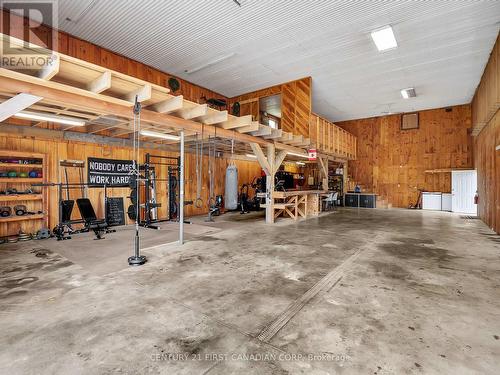 13660 Longwoods Road, Chatham-Kent (Thamesville), ON - Indoor Photo Showing Garage