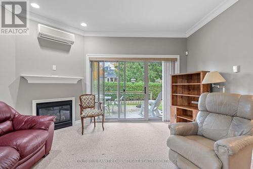 4 Conrad Drive, Bluewater, ON - Indoor Photo Showing Living Room With Fireplace