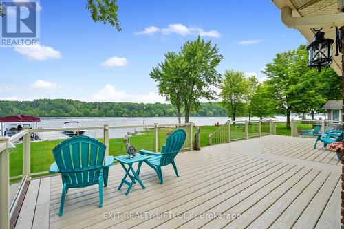 25 Edgewater Drive, Smith-Ennismore-Lakefield, ON - Outdoor With Deck Patio Veranda