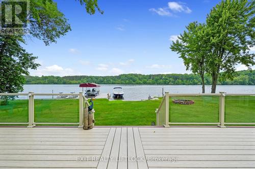 25 Edgewater Drive, Smith-Ennismore-Lakefield, ON - Outdoor With Body Of Water With Deck Patio Veranda With View