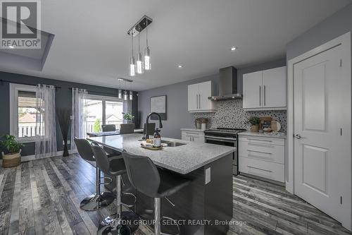 17 - 38 Elliott Trail, Thames Centre (Thorndale), ON - Indoor Photo Showing Kitchen With Upgraded Kitchen