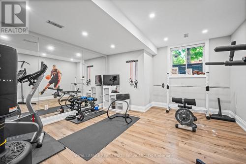 10 Rockingham Drive, Toronto, ON - Indoor Photo Showing Gym Room