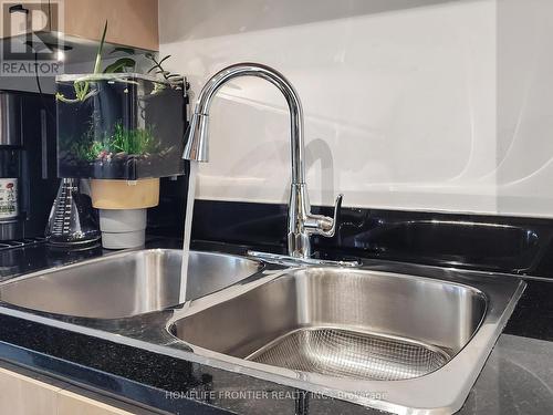 3202 - 373 Front Street W, Toronto, ON - Indoor Photo Showing Kitchen With Double Sink