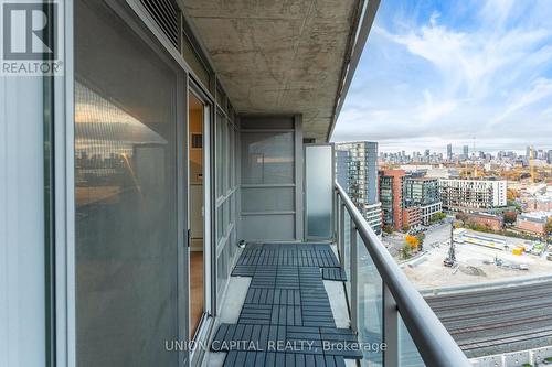 1801 - 38 Joe Shuster Way, Toronto, ON - Outdoor With Balcony