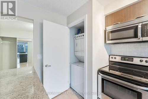 1801 - 38 Joe Shuster Way, Toronto, ON - Indoor Photo Showing Laundry Room