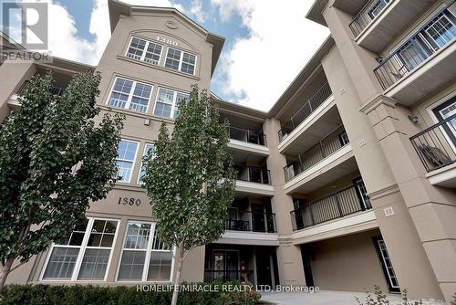 305 - 1380 Main Street E, Milton, ON - Outdoor With Balcony With Facade